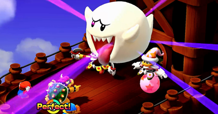 Super Mario RPG Remake - Using Terrorize on Grate Guy and Knife Guy