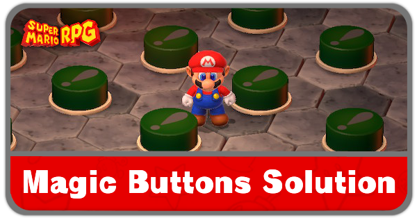 Super Mario RPG Remake - Magic Buttons Puzzle Solution