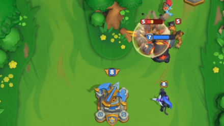 Warcraft Rumble - Huntress and Molten Golem