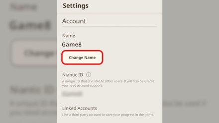 MH Now - Tap the Change Name Button
