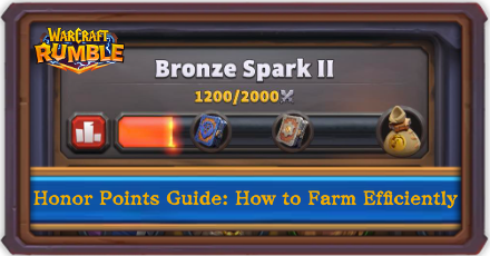 Warcraft Rumble - Honor Points Guide: How to Farm Efficiently Banner