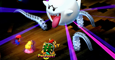 Super Mario RPG Remake - Bowser Using Terrorize on Tentacles