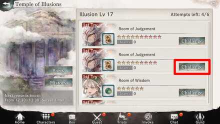 Temple of Illusions Step 1 - MementoMori