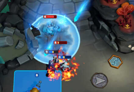 Warcraft Rumble - Use Spells or Tank Minis Against Enemies