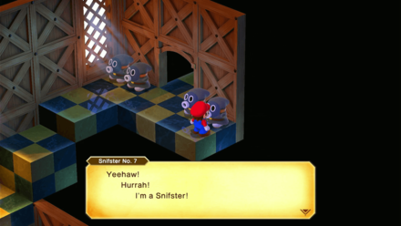 Super Mario RPG Remake - Promoted Snifster No. 7