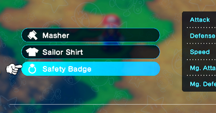 Super Mario RPG Remake - Have Equipment that Improves Stats