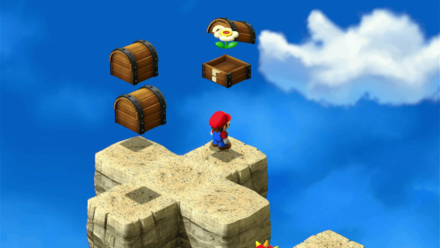 Super Mario RPG Remake - Open the Chests at the End of Training Area