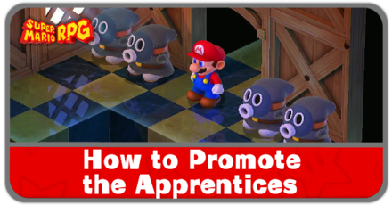 Super Mario RPG - How to Promote the Apprentices