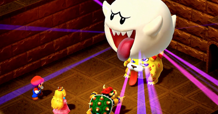 Super Mario RPG Remake - Terrorize Used on Belome