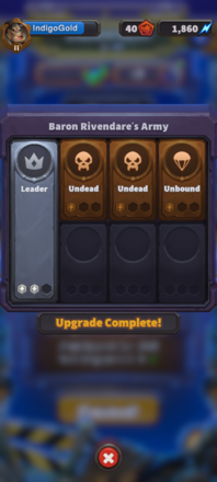 Warcraft Rumble Army Upgrade Slots For Baron Rivendare