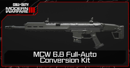 Modern Warfare 3 - MCW 6.8 Full-Auto Conversion Kit