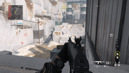 Modern Warfare 3 - Top of Container Beside Warehouse