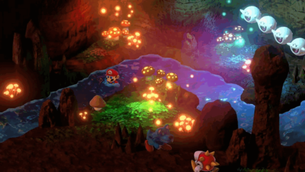 Super Mario RPG Remake - Flowers in Midas River