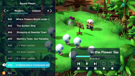 Super Mario RPG Remake - Sound Player Locked Songs