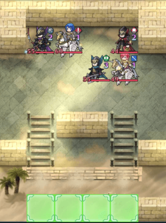Fire Emblem Heroes - Catria and Est Bound Lunatic Map