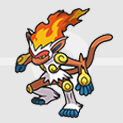 Pokemon Scarlet and Violet SV - Infernape Icon
