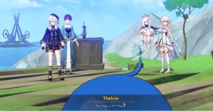 Genshin Impact - Thelxie Morse Code - Ca D La