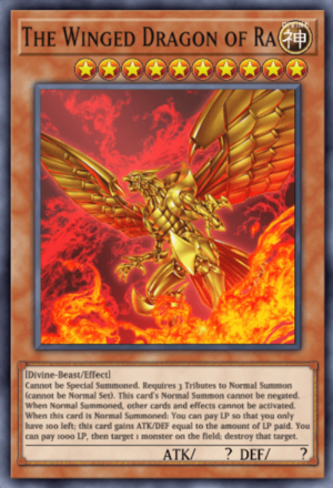 Master Duel - The Winged Dragon of Ra - Alternate Card Art