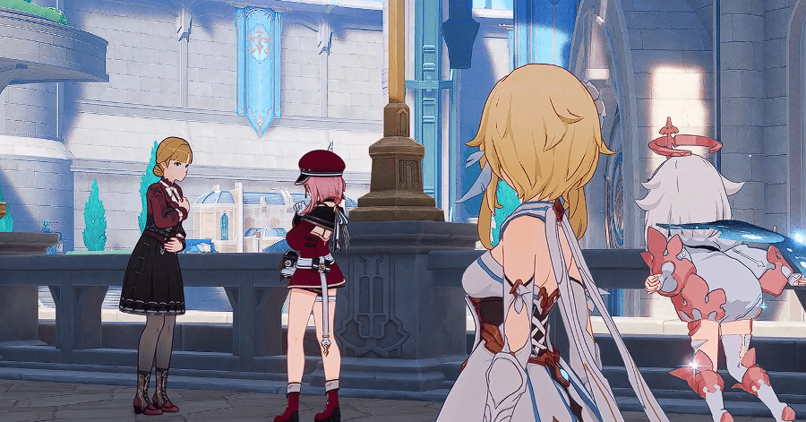 Genshin - The Long-Failed Graph Adversarial Technology Quest Walkthrough - Approach Lepine-Pauline and Charlotte