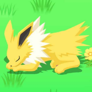 Jolteon sleeping best sale