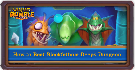 Warcraft Rumble - Blackfathom Deeps Dungeon Banner