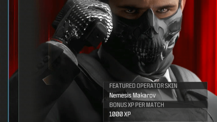 Modern Warfare 3 - Makarov Operator Skin XP Boost