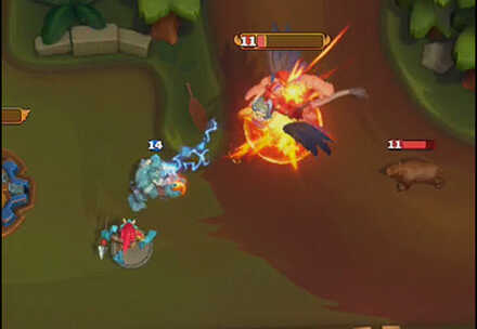 Warcraft Rumble - Attack Falstad When He