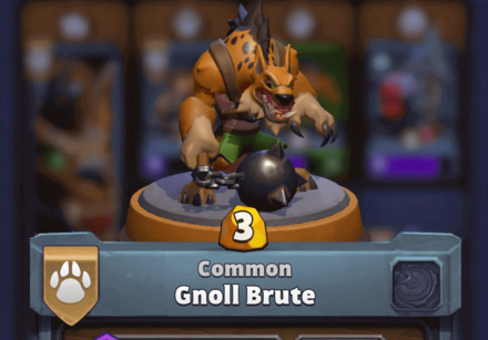 Warcraft Rumble - Gnoll Brute