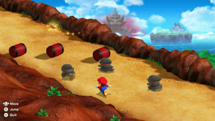 Super Mario RPG Remake - Beetle Race