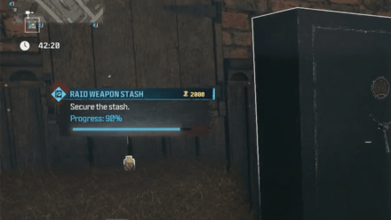 MW3 Raid Weapon Stash Safe Progress