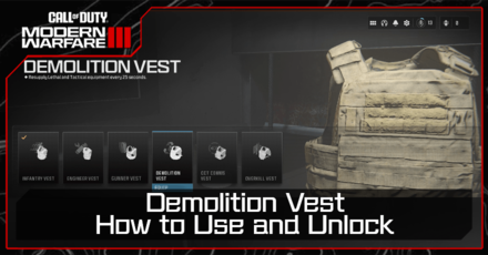 Modern Warfare 3 - Demolition Vest