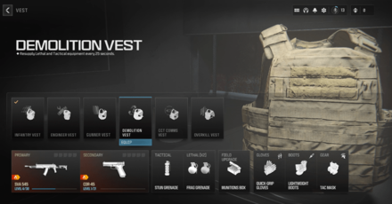 Modern Warfare 3 - Spam Lethal and Tactical Equipment