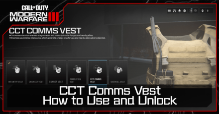 Modern Warfare 3 - CCT Comms Vest
