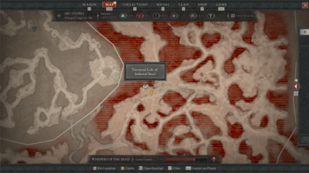 Diablo 4 - Dry Steppes Living Steel Chest #8 Map