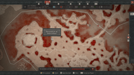 Diablo 4 - Dry Steppes Living Steel Chest #11 Map