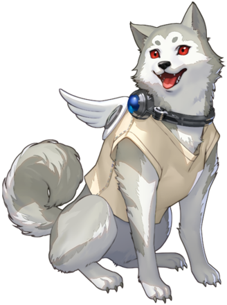 Koromaru Fully Body Portrait