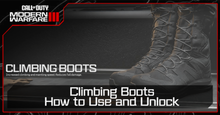Modern Warfare 3 - Climbing Boots