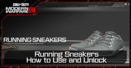 Modern Warfare 3 - Running Sneakers