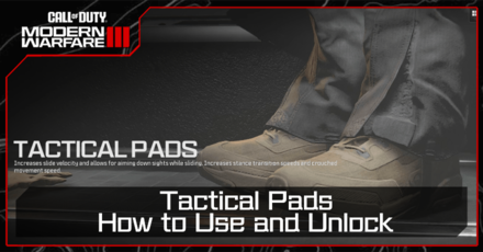 Modern Warfare 3 - Tactical Pads