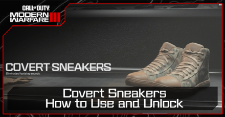 Modern Warfare 3 - Covert Sneakers