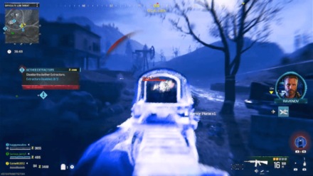 MW3 Zombies - Killing Mercenaries with Aether Shroud Active