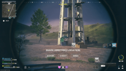 MW3 Precision Airstrike on Mercenary Camps