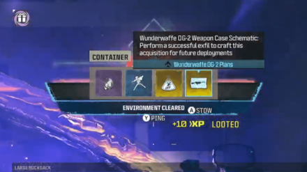 MW3 Wunderwaffe DG-2 plans