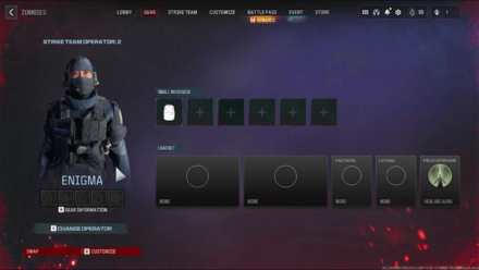 MW3 Zombies - Empty Loadout