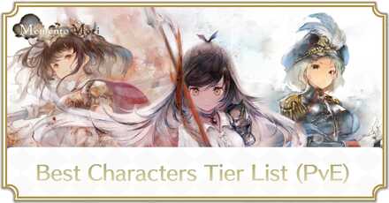 Best Characters Tier List (PvE) [April 2024]