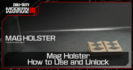 Modern Warfare 3 - Mag Holster