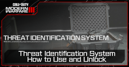 Modern Warfare 3 - Threat Identification System
