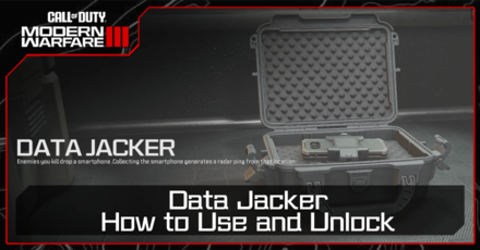 Modern Warfare 3 - Data Jacker