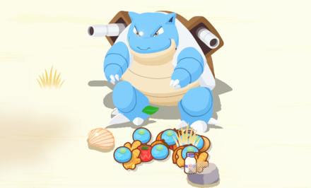 Pokemon Sleep - Blastoise Ingredients