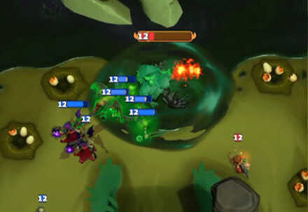 Warcraft Rumble - Attack with Ranged and Melee Minis